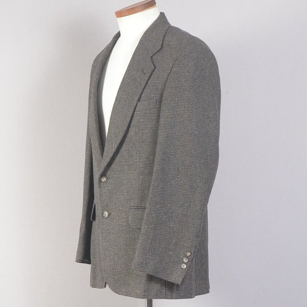 Northwest Outfitters Men's Blazer Black/Brown Woven 40R